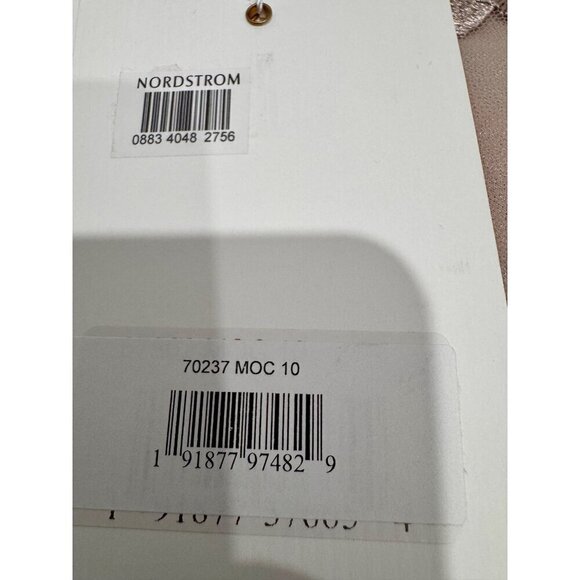 New Mac Duggal Women's Size 10 Embroidered Jewel Neck Formal Dress Mocha 70237 - Picture 15 of 16